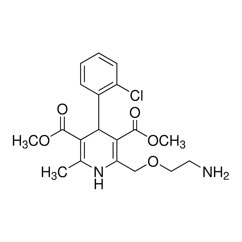 Merck Dimethyl 2-[(2-aminoethoxy)methyl]-4-(2-chlorophenyl)-6-methyl-1,4-dihydropyridine-3,5-dicarboxylate