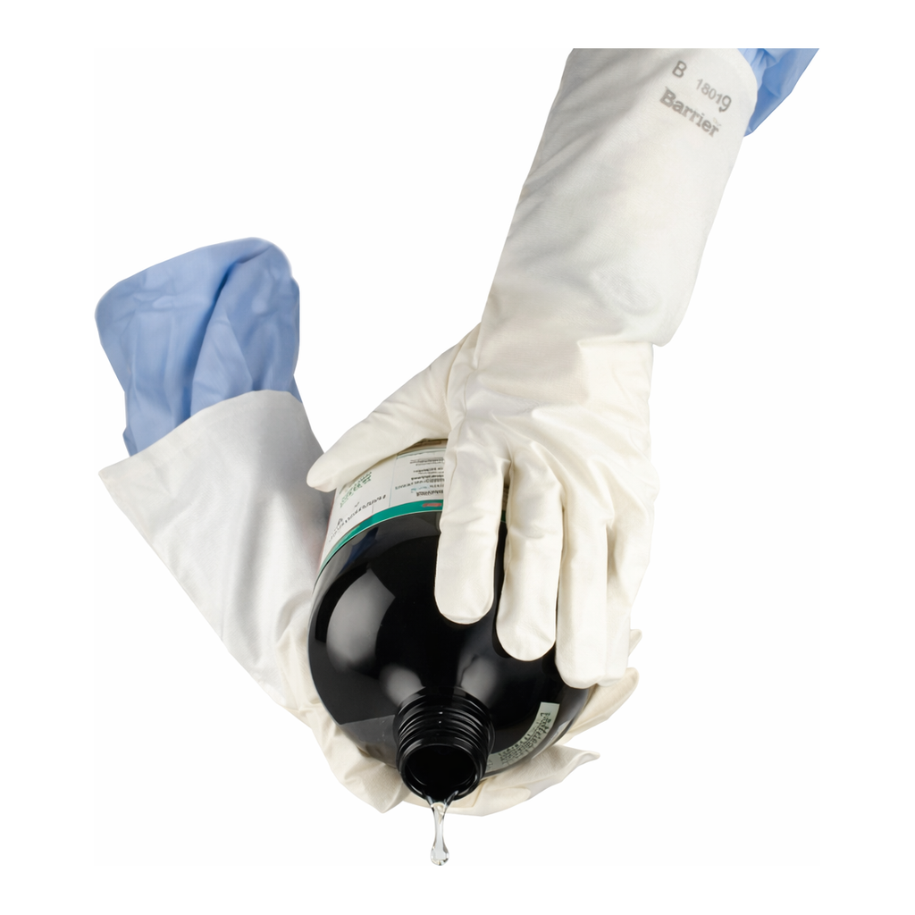 Daihan Science Ansell Barrier Extreme Chemical Resistant Glove, Multi-use, L380~410mm<br>Ideal