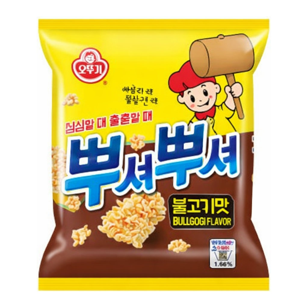 OFFICENEX [P]오뚜기 뿌셔뿌셔 불고기맛(90gx24개입/Box)