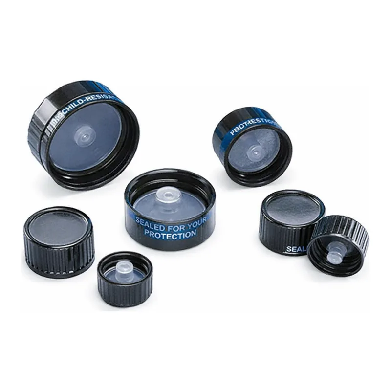 Thermo Fisher Scientific Black Phenolic PolyCone Cap
