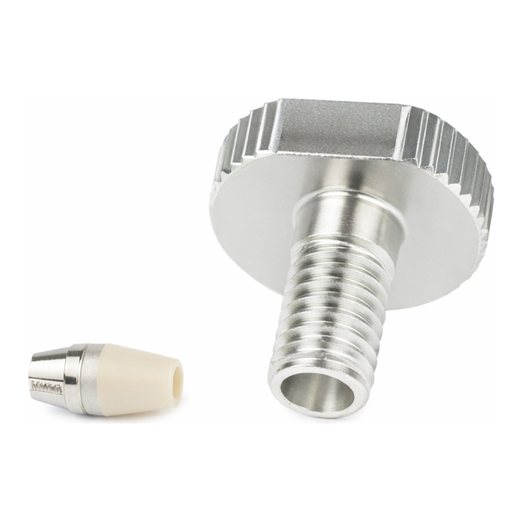 Restek EXP Hand-Tight Fitting, w/Hybrid Ferrule, ea