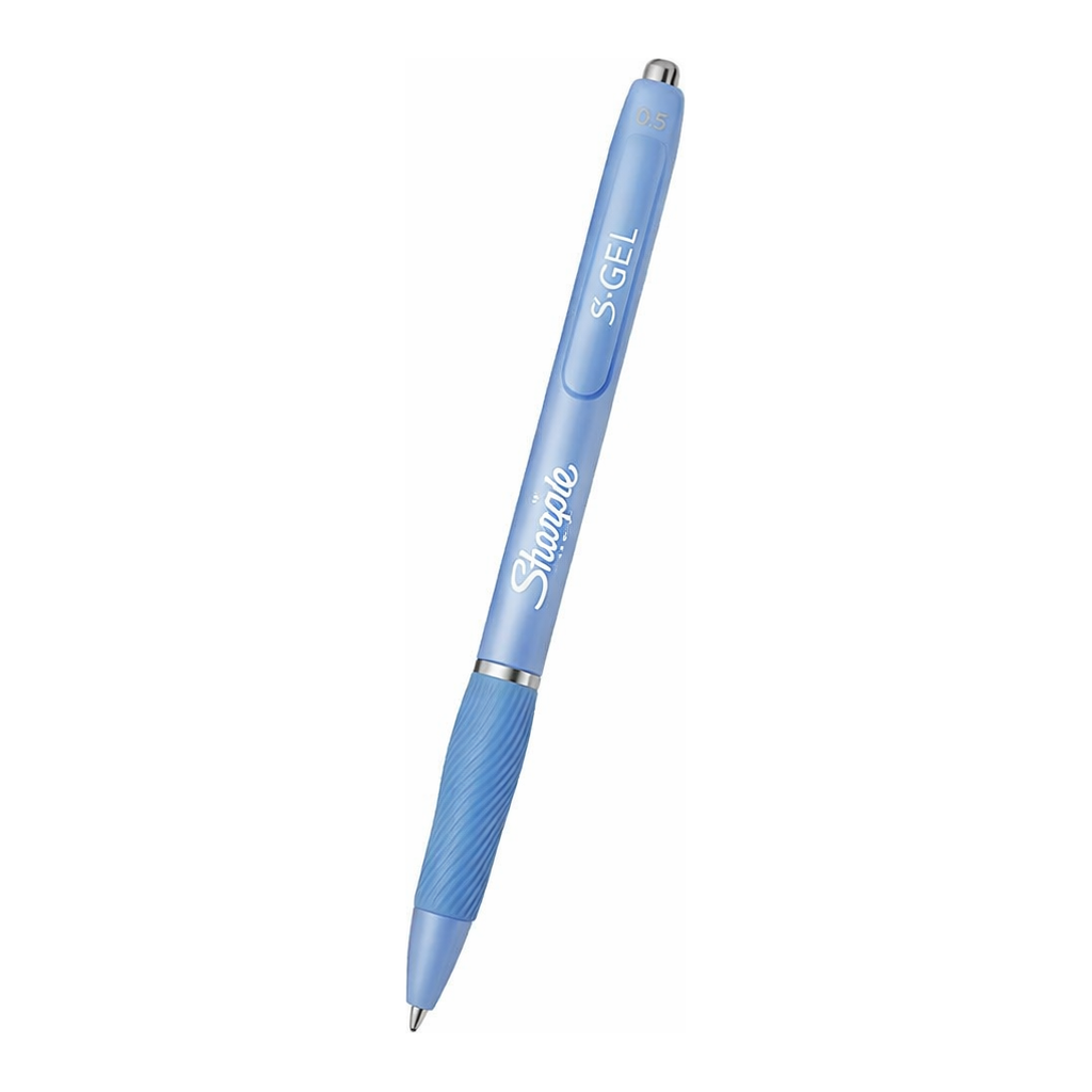 OFFICENEX 샤피S 젤펜 블랙(블루바디/0.5mm)