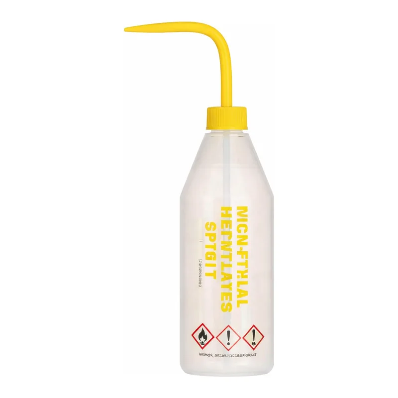 Merck Azlon Pre-Labelled Narrow Neck Wash Bottles with jet-tip aperture