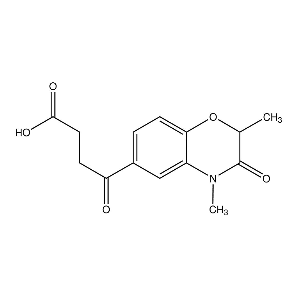 Merck 4-(2,4-Dimethyl-3-oxo-3,4-dihydro-2H-benzo-1,4-oxazin-6-yl)-4-oxobutanoic acid