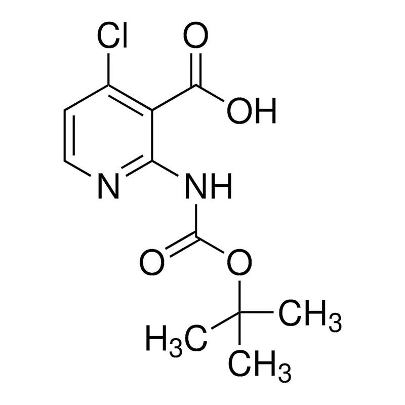 Merck 2-(tert-Butoxycarbonylamino)-4-chloronicotinic acid