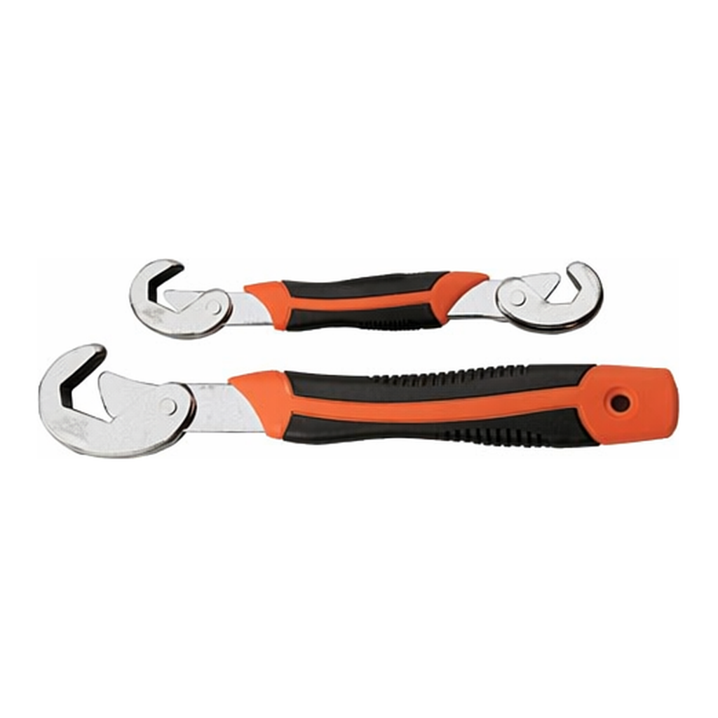 OFFICENEX [P]자동조절 렌치 세트/540572/사용범위(mm):9~32, 전장(mm):210 / 280/2PCS/SET/NAVI)