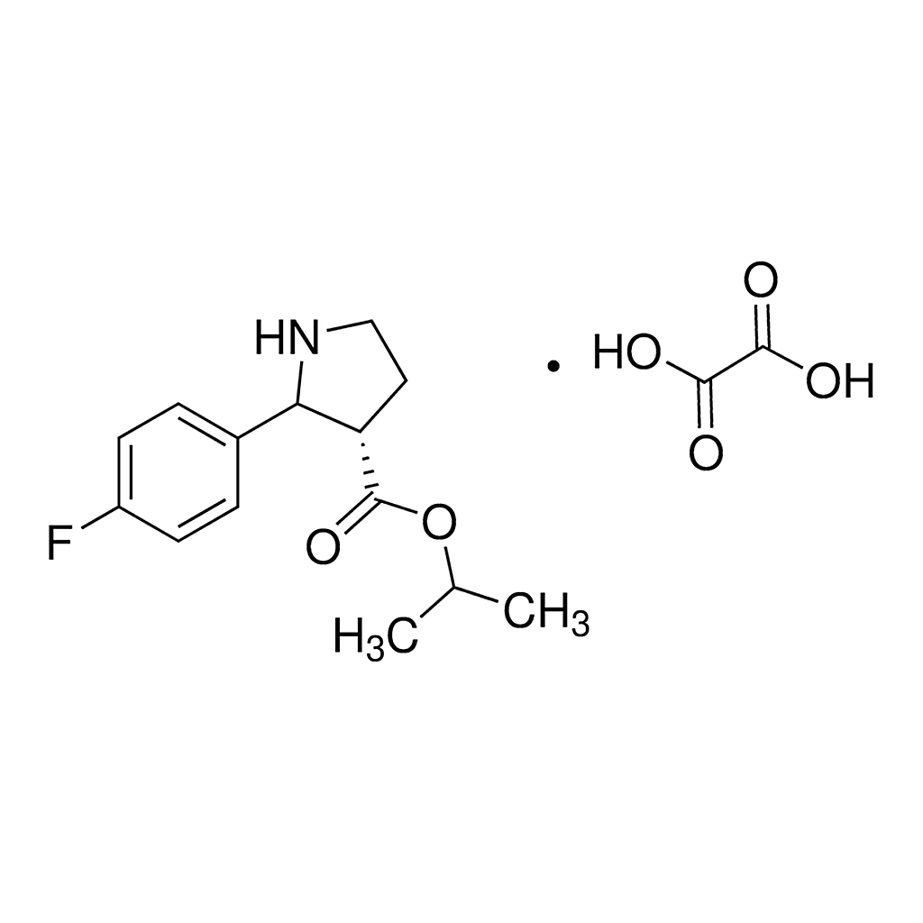 Merck Isopropyl (3S)-2-(4-fluorophenyl)-3-pyrrolidinecarboxylate oxalate