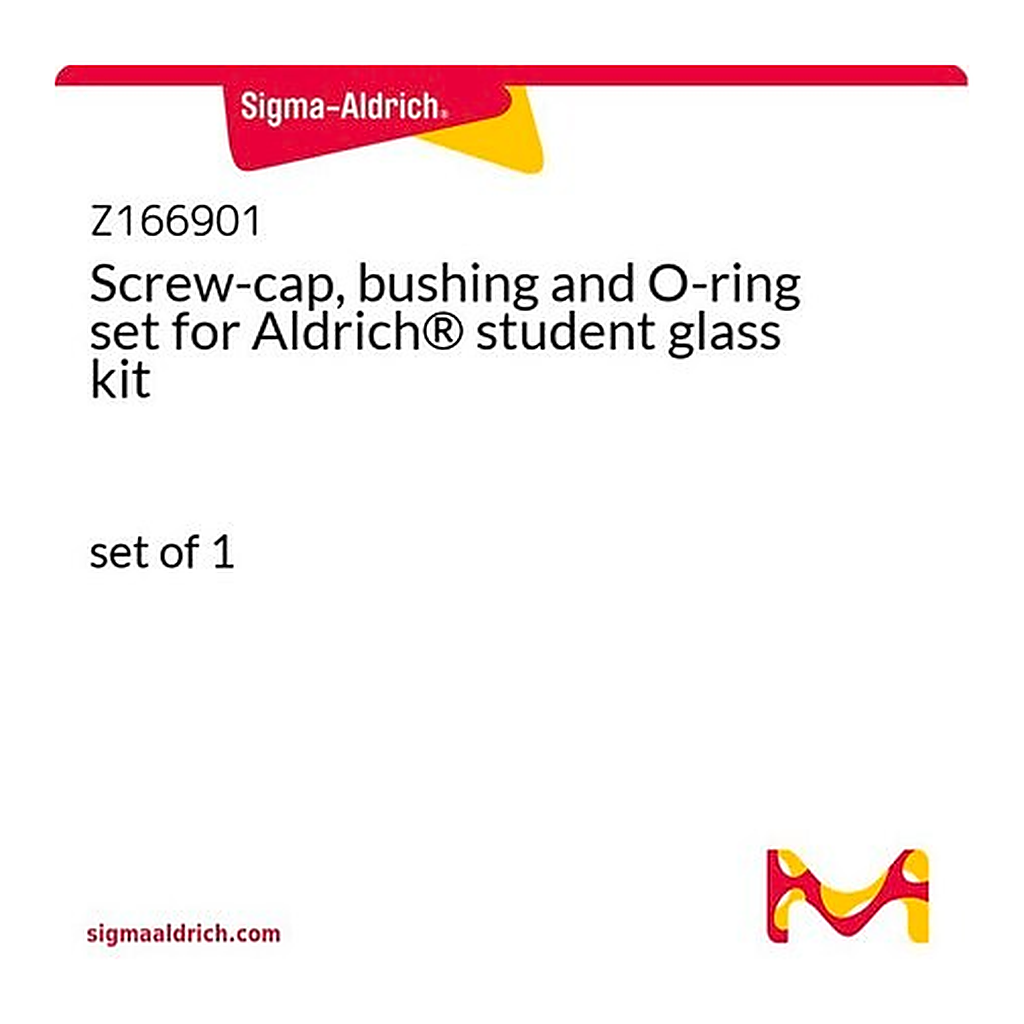 Merck Screw-cap, bushing and O-ring set for Aldrich(R) student glass kit