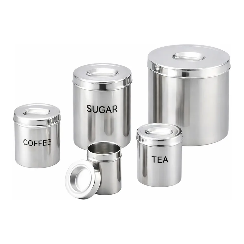 AS ONE Stainless Can with Lid, 뚜껑 부속 스테인리스 캔