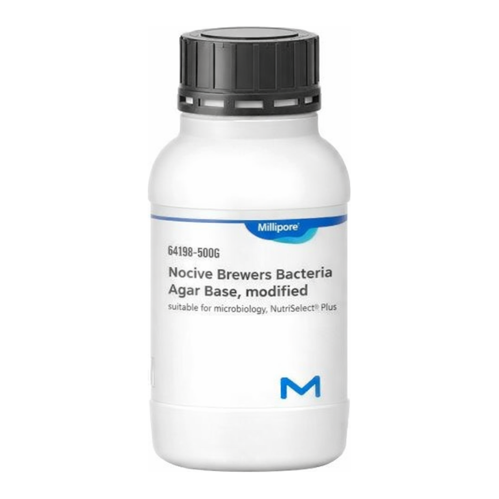 Merck Nocive Brewers Bacteria Agar Base, modified