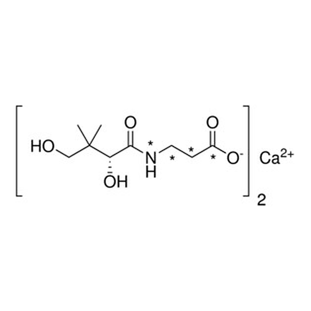 Merck PANTOTHENIC ACID-13C3,15N HEMICALCIUM SA
