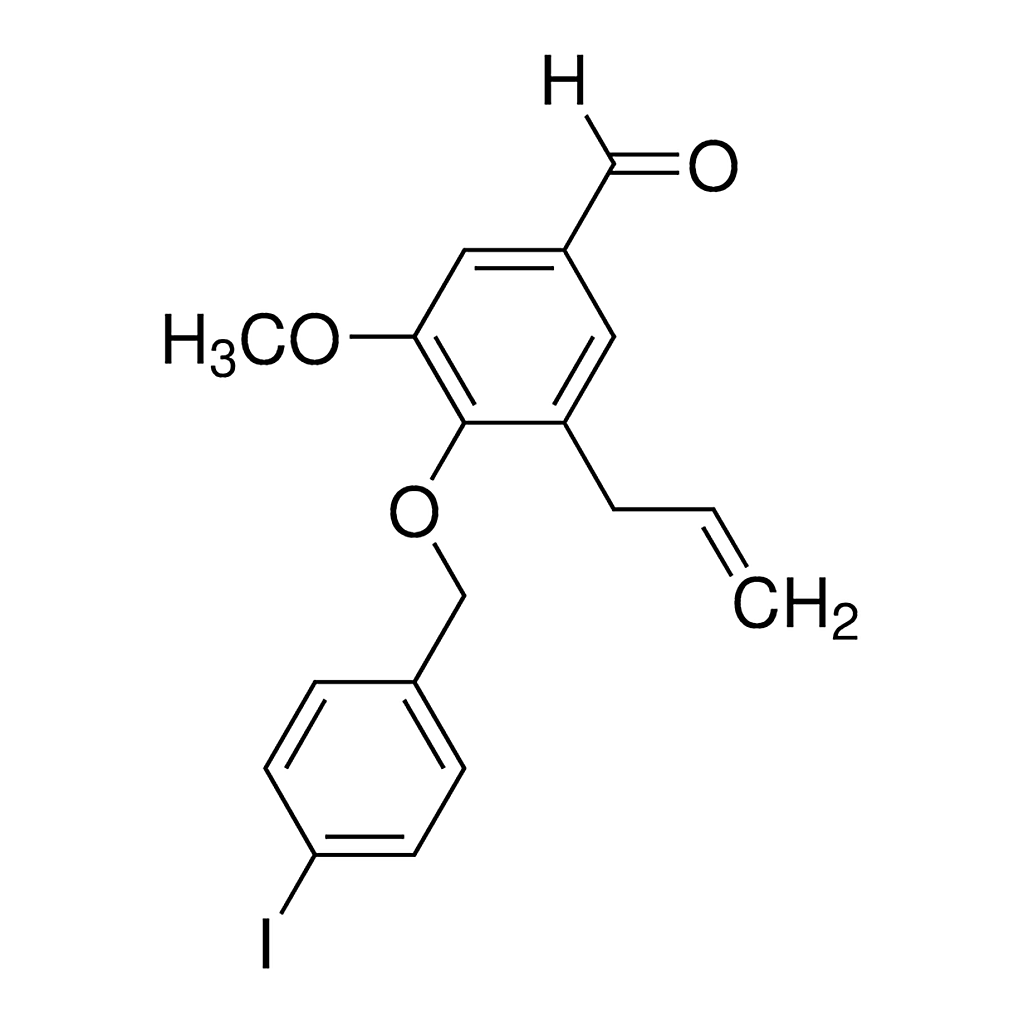 Merck 3-Allyl-4-[(4-iodobenzyl)oxy]-5-methoxybenzaldehyde