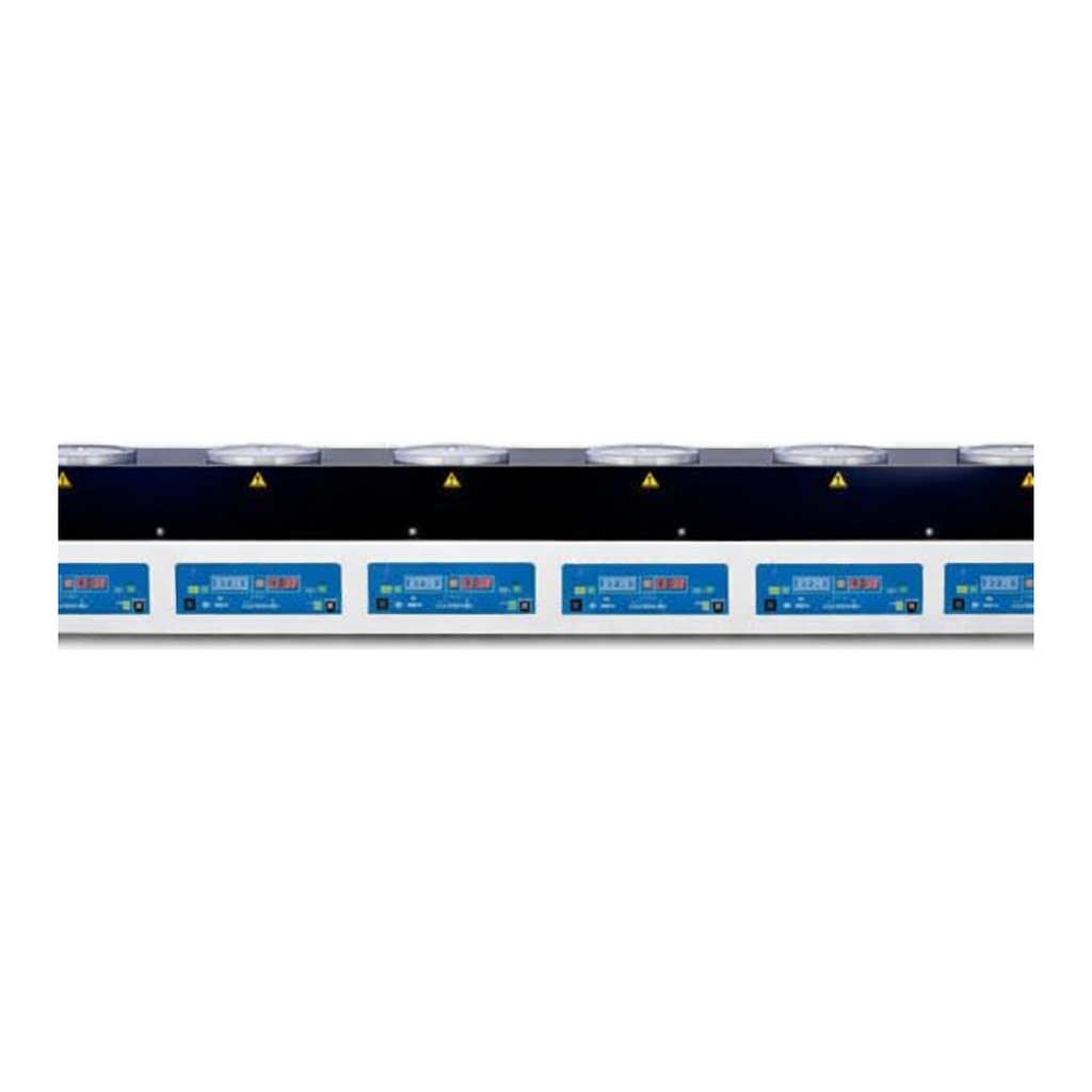 AS ONE 6 PositIon Digital Heating Mantle Stirrer Flask with Controller, 6련식 히팅맨틀스터러 (플라스크용/입력조절기부착)