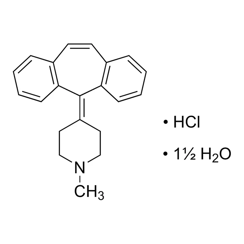 Merck CYPROHEPTADINE HYDROCHLORIDE SESQUIHYDRA