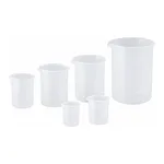 AS ONE Chemical-resistant PP Beaker (Florotect) 50 mL