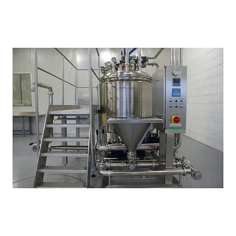 Powder Mixing into Liquid Solution