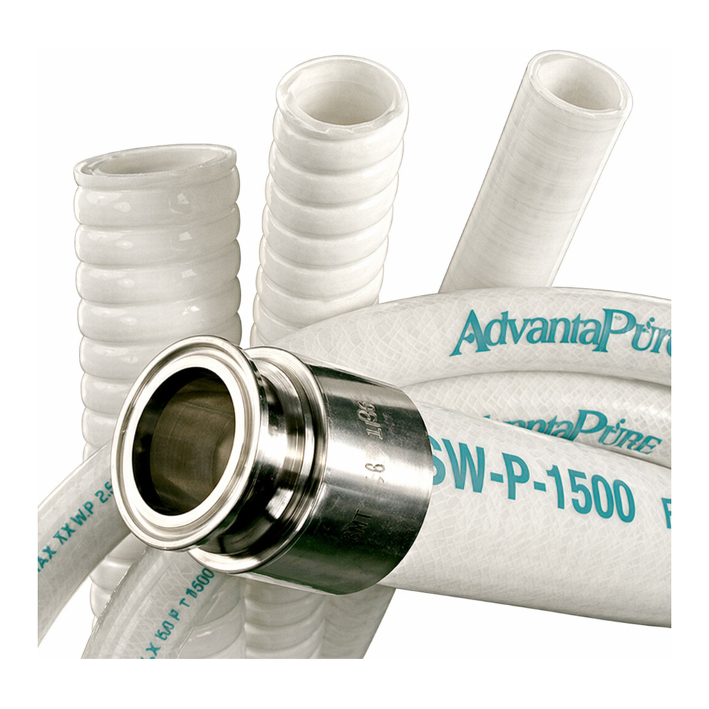 APSW: 4-Ply, Wire-Reinforced, Mandrel-Wrapped, Silicone Hose