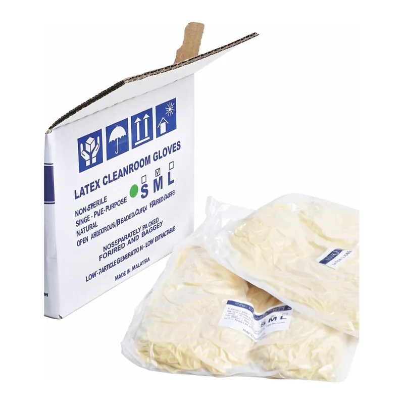 Alliance Double Clean 12" Non-Sterile Latex Gloves