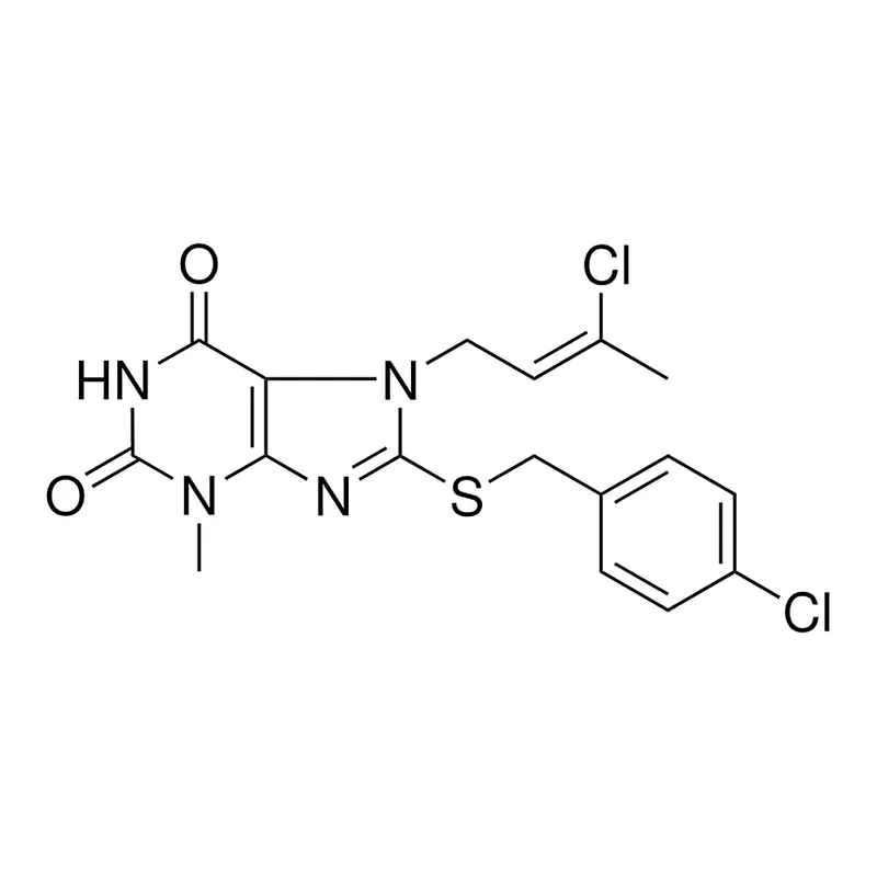 Merck 8-(4-CL-BENZYLSULFANYL)-7-(3-C - 50 MG&