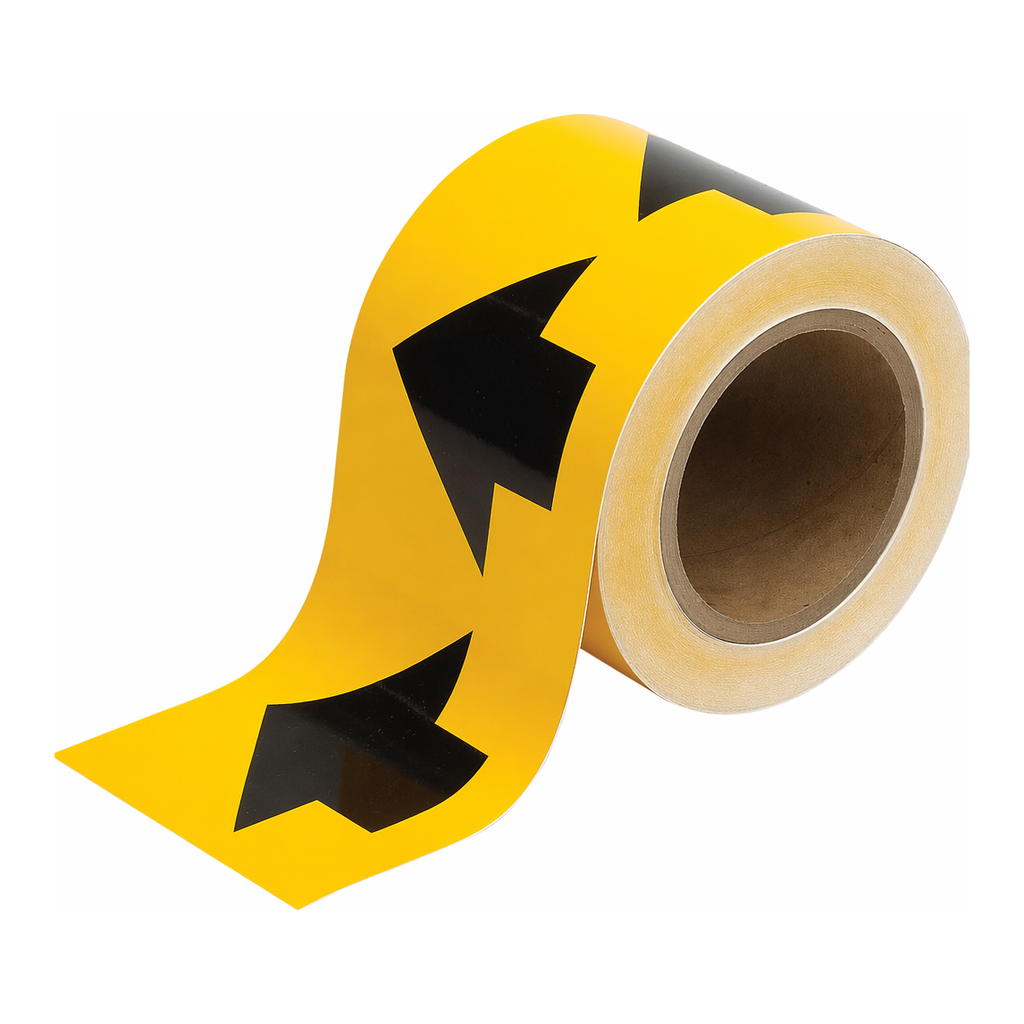 Brady Pipe Marker Tape with Arrows
