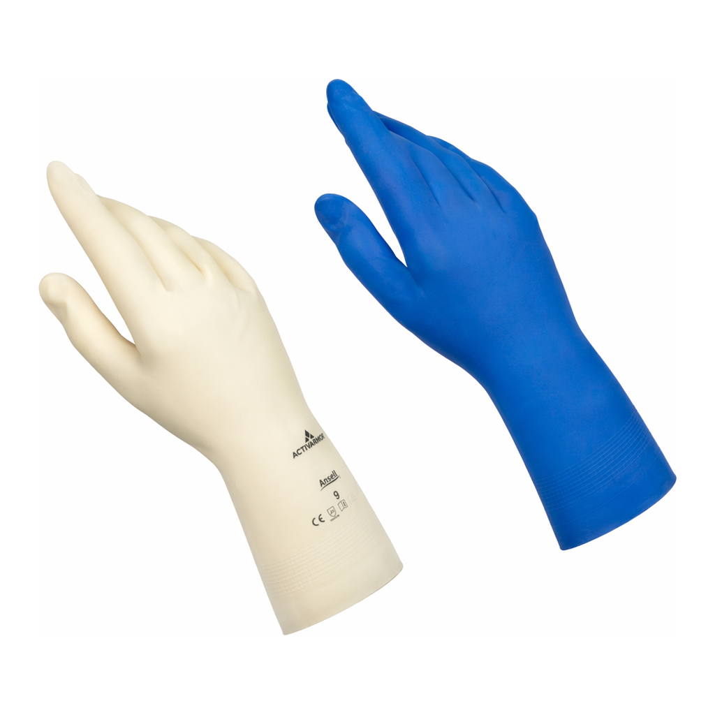 AS ONE Thick Latex Glove approx.310mm, 두꺼운 라텍스 장갑