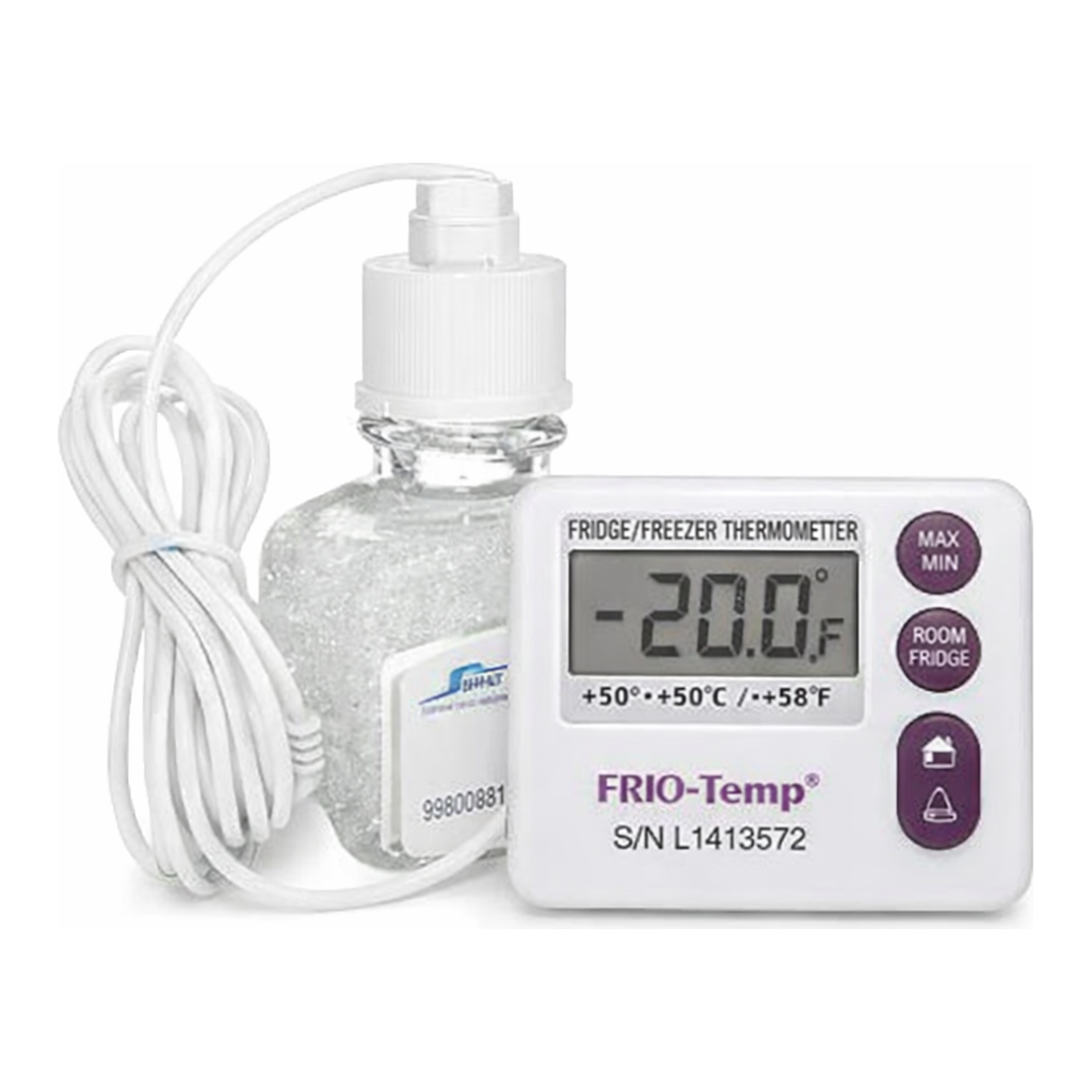 Merck SP Bel-Art(R) H-B Frio-Temp(R) Calibrated Dual Zone Electronic Verification Thermometer
