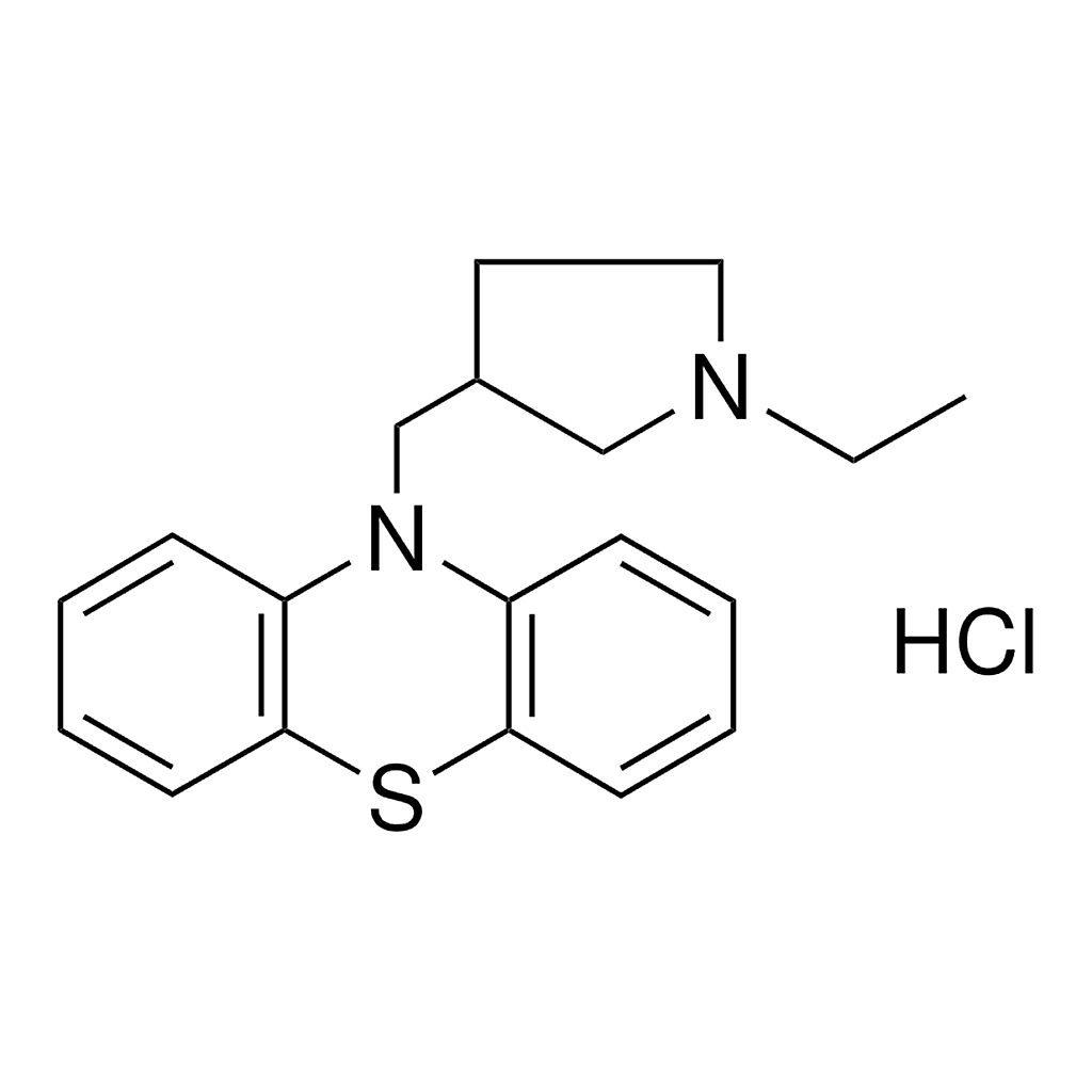 Merck 10-(1-ETHYL-3-PYRROLIDINYLMETHY-
