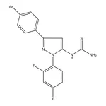 Merck 1-(3-(4-Bromophenyl)-1-(2,4-difluorophenyl)-1H-pyrazol-5-yl)thiourea