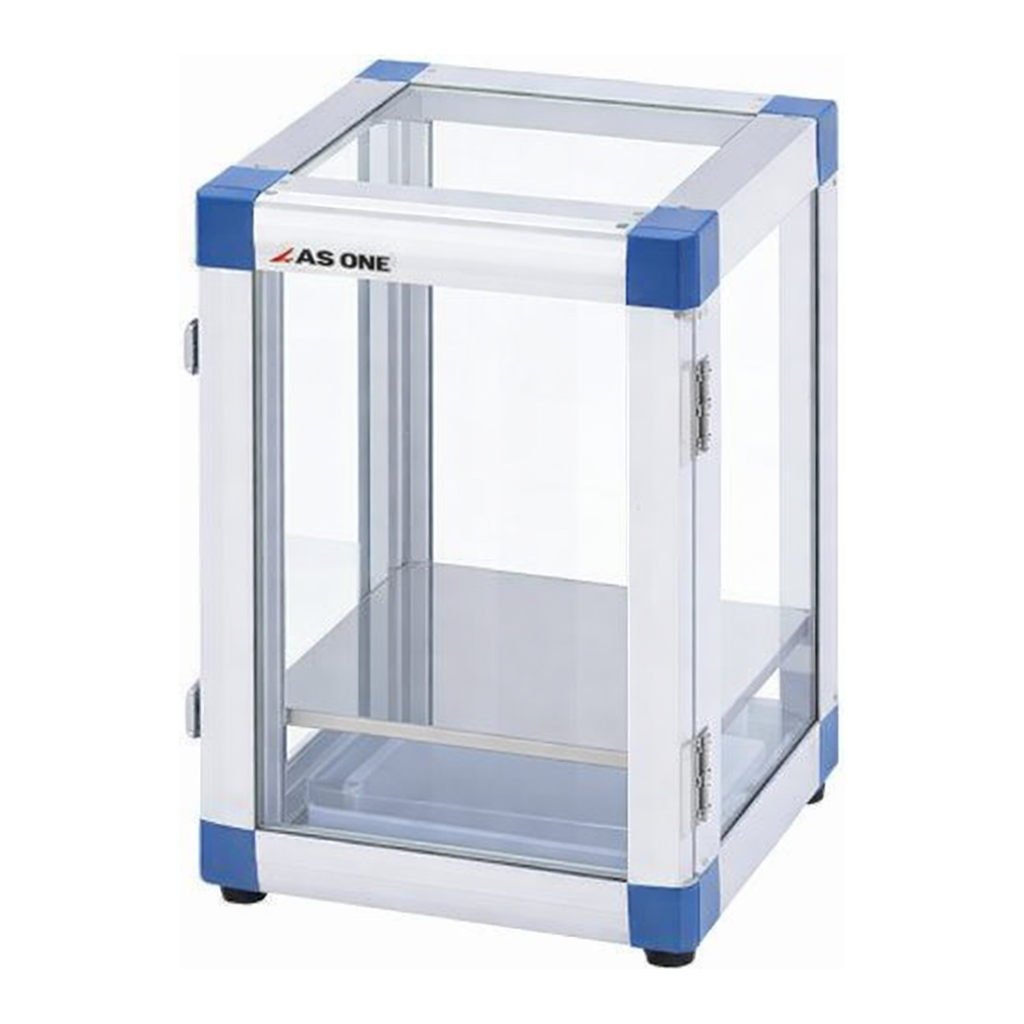 AS ONE Portable Desiccator 302 x 318 x 420mmand others