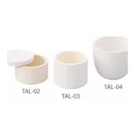AS ONE Crucible (Thermal Shock-Resistant Alumina Titanate) Cover φ60mm TAL-01