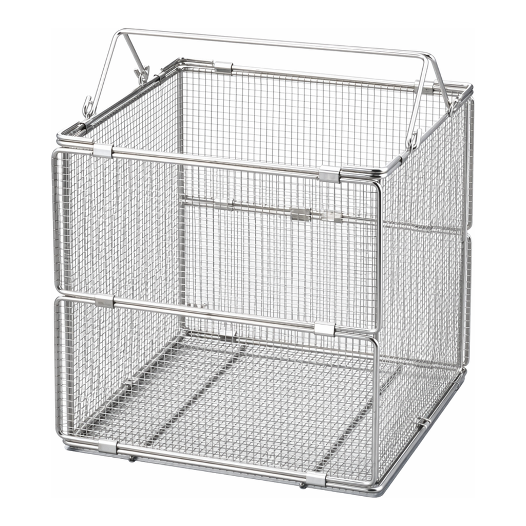 AS ONE Stainless Steel Folding Cleaning Basketand others
