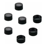 AS ONE Black Cap for Vial Bottle 100 Pcs 221224-SC
