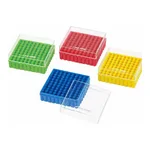 AS ONE ASLAB Freeze Box (Red, Yellow, Green, Blue) 4 Pieces 90-9210