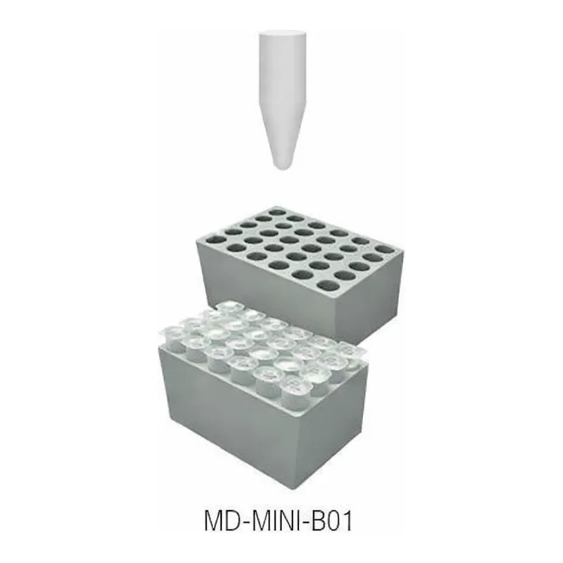AS ONE Block 50mL PCR Tube for 2 Tubes, for Mini Block Bathand others