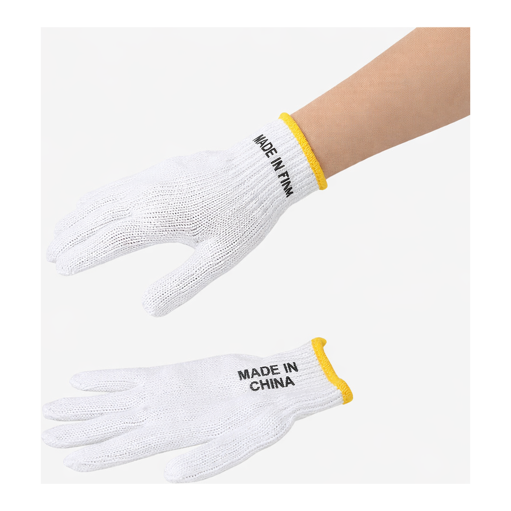 AS ONE Cotton-Blended Work Gloves Free Size 12 Pairsand others