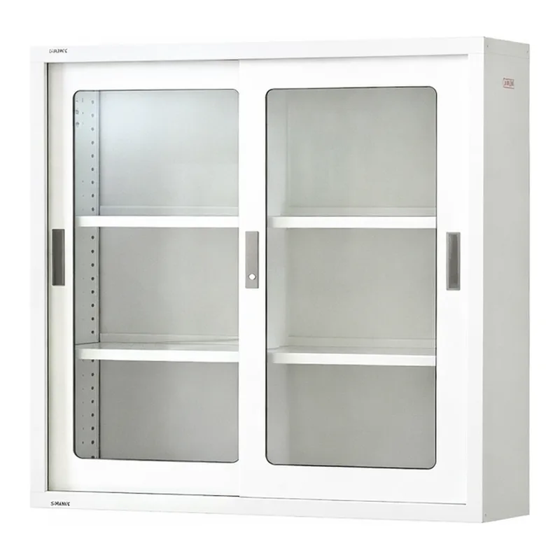 AS ONE Chemical-Resistant Double Sliding Storehouse Glass Door 880 x 400 x 880mmand others