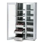 AS ONE Chemical Closet SH Type Door Material Aluminum, Glassand others
