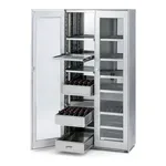 AS ONE Chemical Closet SH Type Preliminary Shelves with Rail