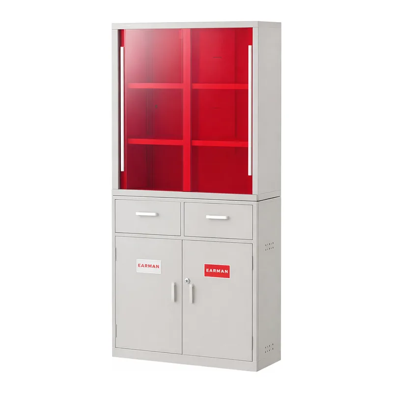 AS ONE Reinforced PVC Chemical Closet Upper And Lower Setand others