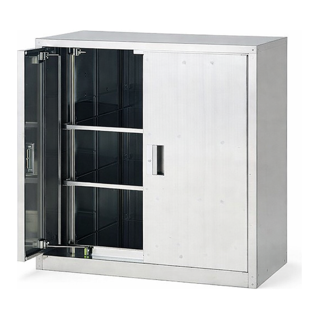 AS ONE Stainless Steel Chemical Closetand others