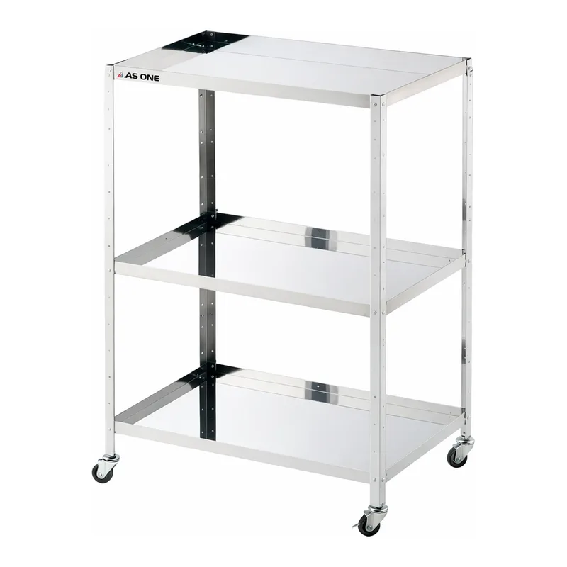 AS ONE Stainless Steel Wagon with Frame Regular Stages 460 x 310 x 809mmand others