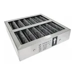 AS ONE Table Top Type Deodorization Booth Fiber Activated Carbon Filter For Replacement (1 Sheet Included)