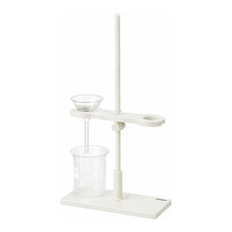AS ONE Vinyl Chloride Funnel Stand φ34mm x 2 240 x 95 x 450