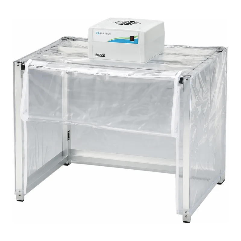 AS ONE Folding Simple Clean Booth (Sterilization And Enzyme Filtration) With 1 Fan Unitand others