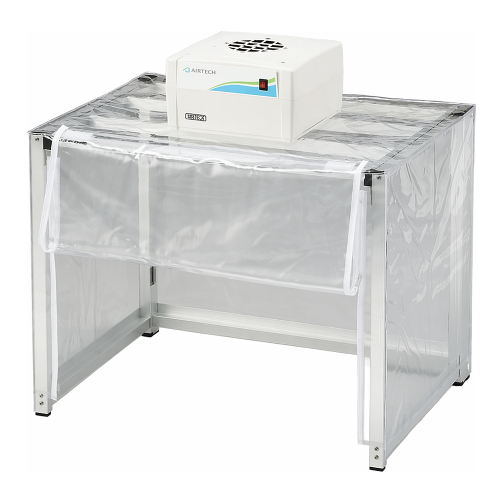 AS ONE Folding Simple Clean Booth With 1 Fan Unitand others