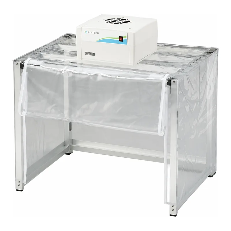 AS ONE Folding Simple Clean Booth With 1 Fan Unitand others