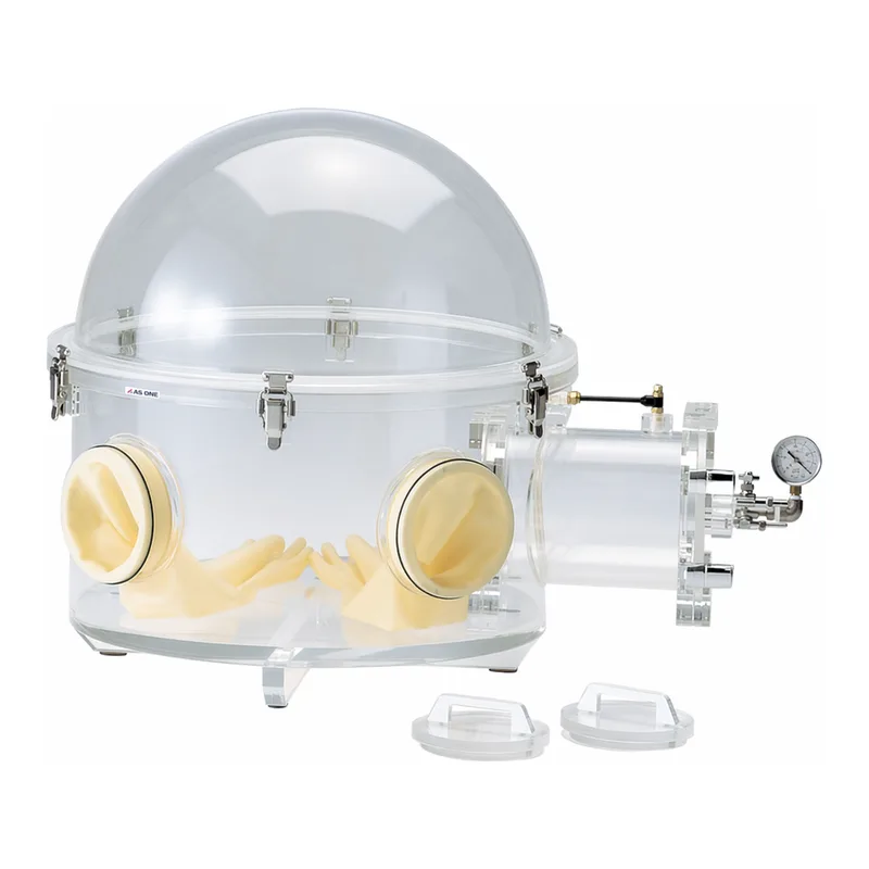 AS ONE Dome Type Acrylic Vacuum Glove Box Type DV