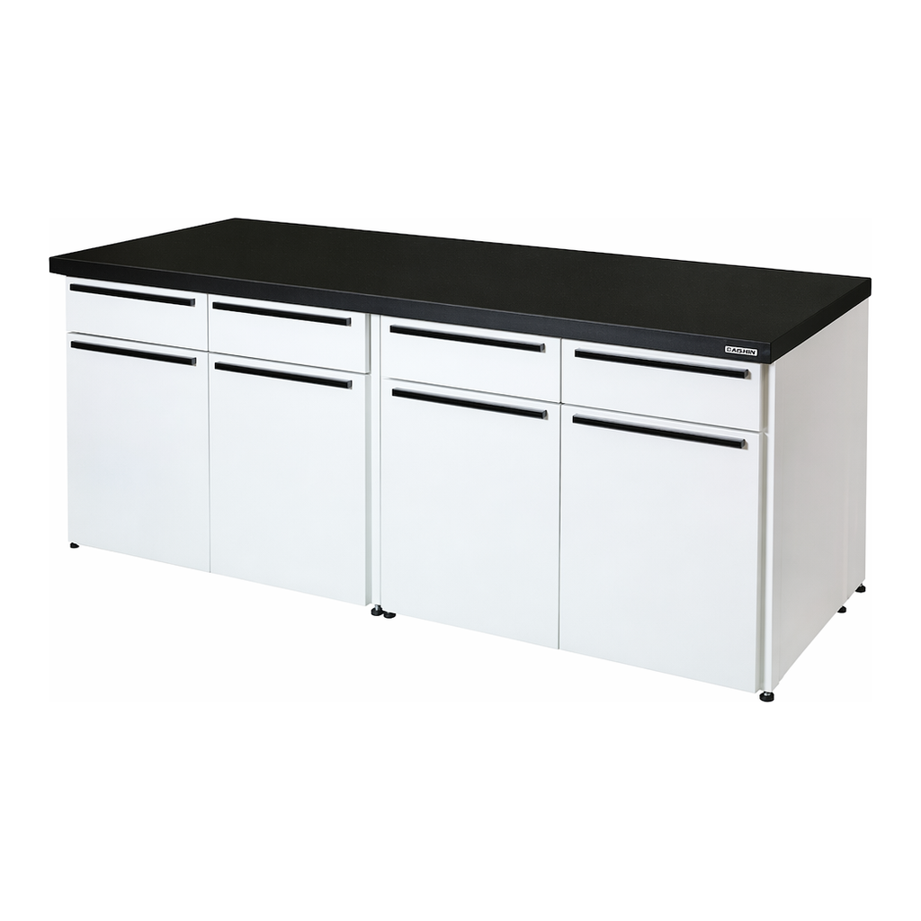 AS ONE Side Laboratory Bench Steel Unit, Flat Type 450 x 750 x 800and others