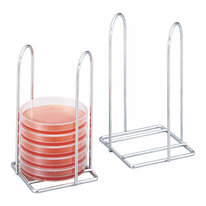 AS ONE Stainless Steel Petri Dish Stand φ75, 6 Sheets Storageand others