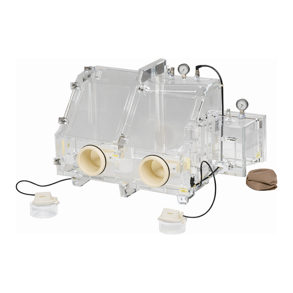 AS ONE All Acrylic Vacuum Glove Box 1094 x 640 x 645mmand others